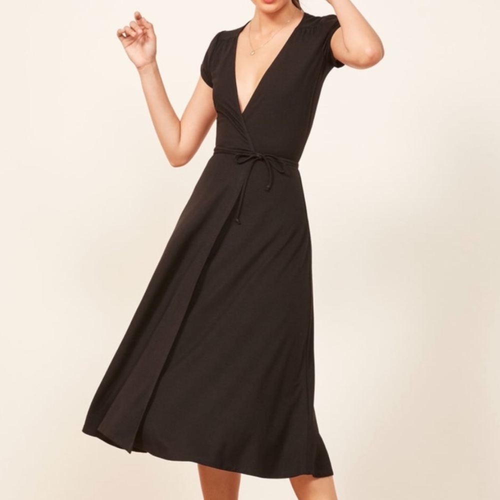 Reformation Wrap Dress